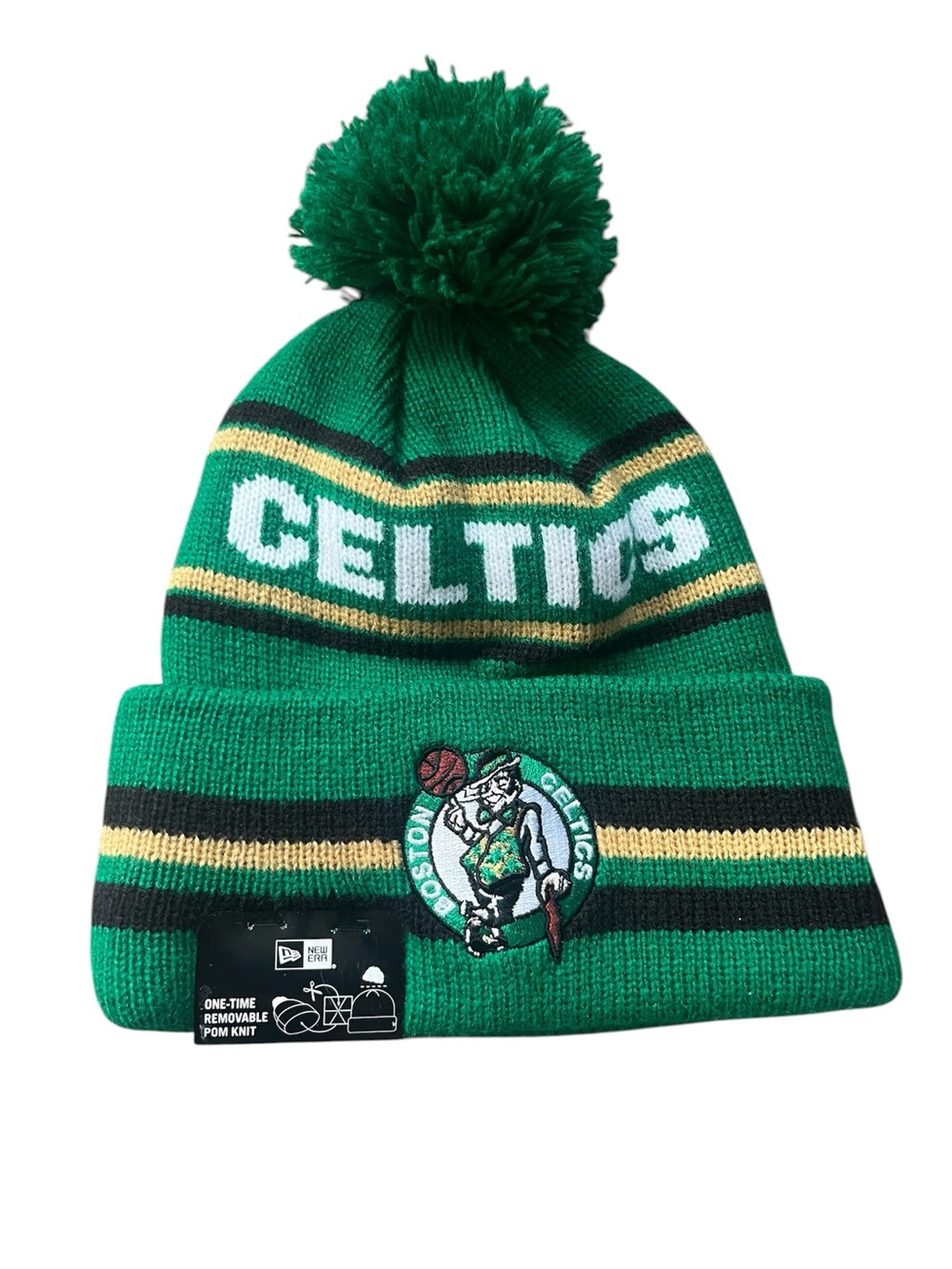 NBA Boston Celtics Pom Beanie
